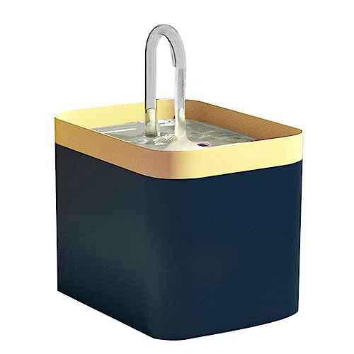 Pet Water Fountain Auto Filter USB Electric Mute Pet Drinker 1.5L Recirculate Filtring Drinker for Cats Pet Dark Blue Pet Water Fountain Auto Filter USB Electric Mute Pet Drinker 1.5L Recirculate Filtring Drinker for Cats Pet Dark Blue von Trjgtas