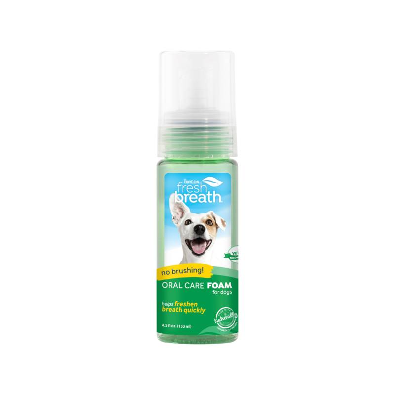 TropiClean Fresh Breath Fresh Mint Foam von TropiClean