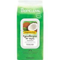 TropiClean Hypoallergenic Pflegetücher - 100 Stück von TropiClean