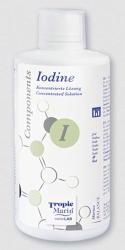 Tropic Marin Components Iodine 250 ml fürs Aquarium, Hochkonzentrierte Lösung zur Zufuhr von Jod bei Defiziten im Aquarium. Tropic Marin Components Iodine 250 ml fürs Aquarium, Hochkonzentrierte Lösung zur Zufuhr von Jod bei Defiziten im Aquarium. von Tropic Marin