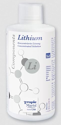 Tropic Marin Components Lithium 250 ml fürs Aquarium, Hochkonzentrierte Lösung zur Zufuhr von Lithium bei Defiziten im Aquarium. Tropic Marin Components Lithium 250 ml fürs Aquarium, Hochkonzentrierte Lösung zur Zufuhr von Lithium bei Defiziten im Aquarium. von Tropic Marin