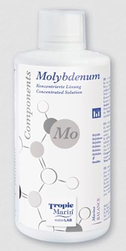 Tropic Marin Components Molybdenum 250 ml fürs Aquarium, Hochkonzentrierte Lösung zur Zufuhr von Molybdän bei Defiziten im Aquarium. Tropic Marin Components Molybdenum 250 ml fürs Aquarium, Hochkonzentrierte Lösung zur Zufuhr von Molybdän bei Defiziten im Aquarium. von Tropic Marin