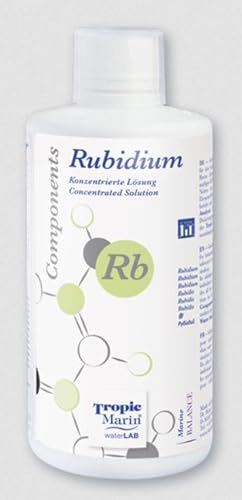Tropic Marin Components Rubidium 250 ml fürs Aquarium, Hochkonzentrierte Lösung zur Zufuhr von Rubidium bei Defiziten im Aquarium. Tropic Marin Components Rubidium 250 ml fürs Aquarium, Hochkonzentrierte Lösung zur Zufuhr von Rubidium bei Defiziten im Aquarium. von Tropic Marin