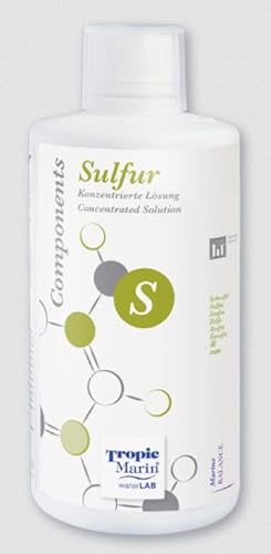 Tropic Marin Components Sulfur 500 ml fürs Aquarium, Hochkonzentrierte Lösung zur Zufuhr von Schwefel bei Defiziten im Aquarium. Tropic Marin Components Sulfur 500 ml fürs Aquarium, Hochkonzentrierte Lösung zur Zufuhr von Schwefel bei Defiziten im Aquarium. von Tropic Marin