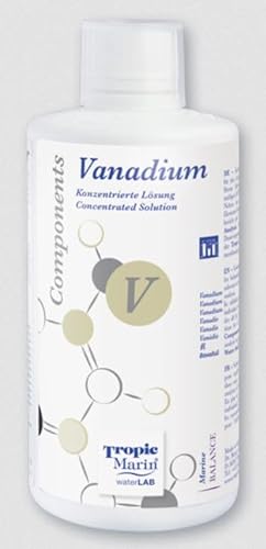 Tropic Marin Components Vanadium 250 ml fürs Aquarium, Hochkonzentrierte Lösung zur Zufuhr von Vanadium bei Defiziten im Aquarium. Tropic Marin Components Vanadium 250 ml fürs Aquarium, Hochkonzentrierte Lösung zur Zufuhr von Vanadium bei Defiziten im Aquarium. von Tropic Marin