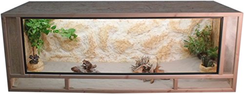 Tropic-Shop OSB Terrarium - Holzterrarium - Front aus massiven Fichtenhholzrahmen - Made In Germany !! (120x40x40cm) von Tropic-Shop