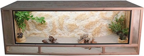 Tropic Shop OSB Terrarium - Holzterrarium - Front aus massiven Fichtenhholzrahmen - Made In Germany !! (120x50x50cm) von Tropic Shop