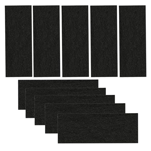 TropicAqua Aktivkohlefilter für Nature's Miracle, ovale Katzentoilette, Klappdeckel, Ersatz-Kohle-Geruchsfilter, 20,3 x 7,6 cm, 10 Stück TropicAqua Aktivkohlefilter für Nature's Miracle, ovale Katzentoilette, Klappdeckel, Ersatz-Kohle-Geruchsfilter, 20,3 x 7,6 cm, 10 Stück von TropicAqua