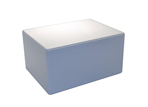TropicShop Styroporkisten/Styroporbox/Thermobox 40x30x21cm - 12,3L - Warmhaltebox - Kühlbox für Getränke/Lebendsmittel von TropicShop