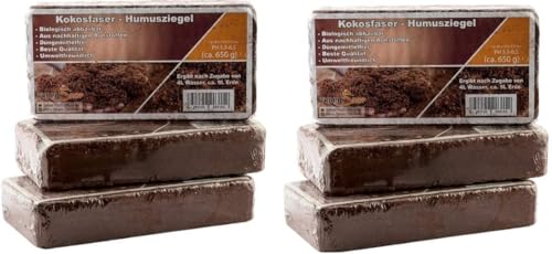 kokosfaserziegel als Substrat für das Frühbeet bei Schildkröten - auch als Blumenerde für Zimmerpflanzen - Humusziegel Kokoserde torffrei - geeignet als Palmenerde - kokosfasern erde terrarium kokosfaserziegel als Substrat für das Frühbeet bei Schildkröten - auch als Blumenerde für Zimmerpflanzen - Humusziegel Kokoserde torffrei - geeignet als Palmenerde - kokosfasern erde terrarium von TropicShop