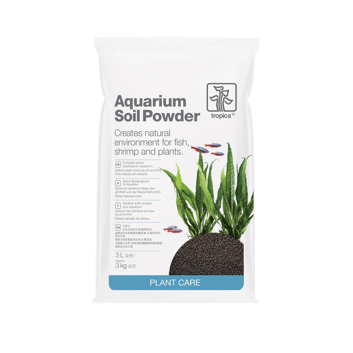 Tropica Aquarium Soil Powder 3l Tropica Aquarium Soil Powder 3l von Tropica