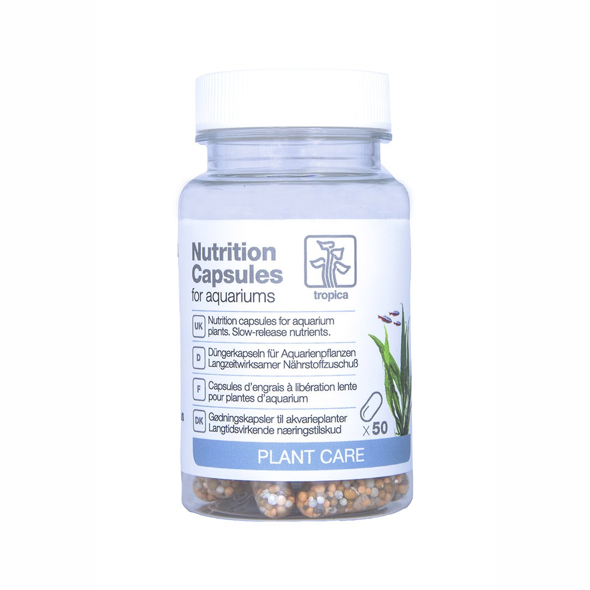 Tropica Nutrition Capsules 50 Stück Tropica Nutrition Capsules 50 Stück von Tropica