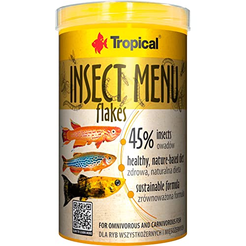 Insect MENU Flakes 1000ml / 200g - Flakenfutter auf Basis von 3 Insekten Insect MENU Flakes 1000ml / 200g - Flakenfutter auf Basis von 3 Insekten von Tropical