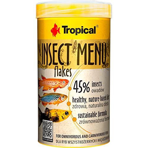 Insect MENU Flakes 250ml / 50g - Flakenfutter auf 3 Insekten Basis Insect MENU Flakes 250ml / 50g - Flakenfutter auf 3 Insekten Basis von Tropical