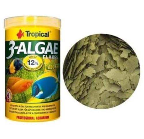 Tropical 3-Algae Flakes, 1er Pack (1 x 250 ml) von Tropical