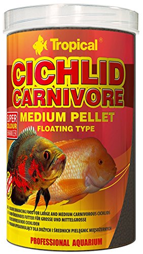 Tropical Cichlid Carnivore Medium Pellet, 1er Pack (1 x 1 l) von Tropical