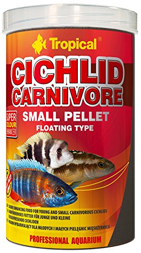 Tropical Cichlid Carnivore Small Pellet, 1er Pack (1 x 250 ml) von Tropical