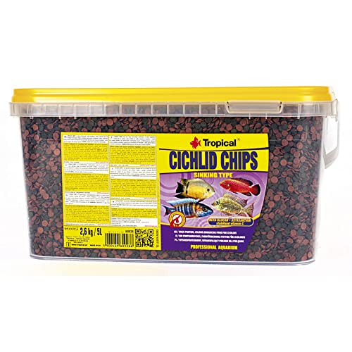 Tropical Cichlid Chips, 1er Pack (1 x 5000 ml) von Tropical