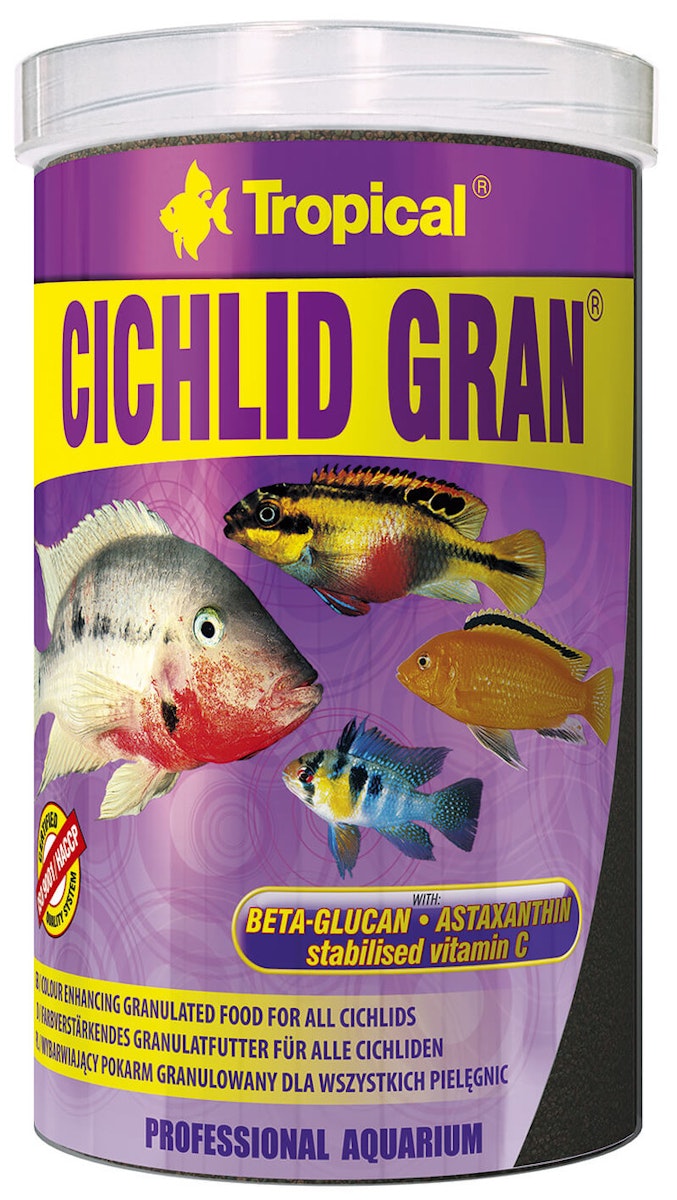Tropical Cichlid Gran Fischfutter von Tropical