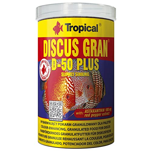 Tropical Discus Gran D-50 Plus, 1er Pack (1 x 1 l) von Tropical