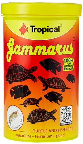 Tropical Gammarus getrocknete Bachflohkrebse 1l / 1000 ml von Tropical