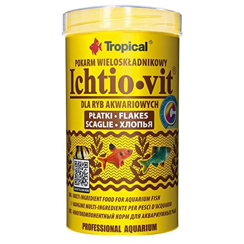 Tropical Ichtio-VIT Flockenfutter, 1er Pack (1 x 500 ml) von Tropical