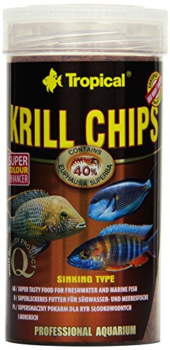 Tropical Krill Chips - Farbverstärkendes Futter mit Krill, 1er Pack (1 x 250 ml) von Tropical