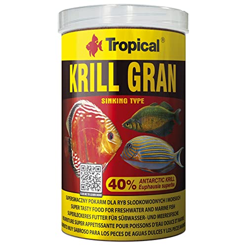 Tropical Krill Granulat - Farbverstärkendes Granulatfutter mit Krill, 1er Pack (1 x 1 l) von Tropical