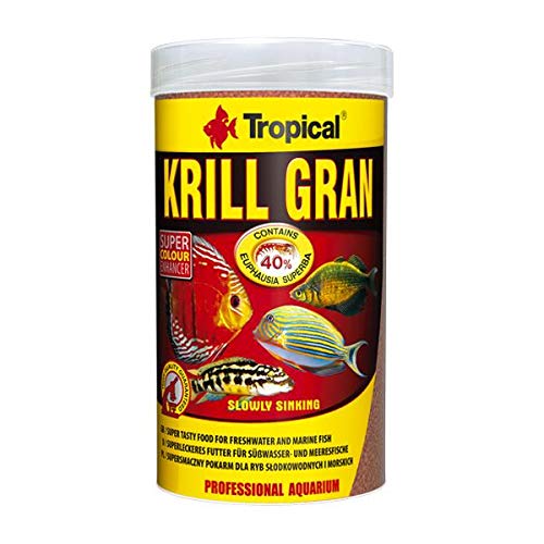 Tropical Krill Granulat Farbverstärkendes Granulatfutter mit Krill, 1er Pack (1 x 5 l) Pet Sumpplies von Tropical