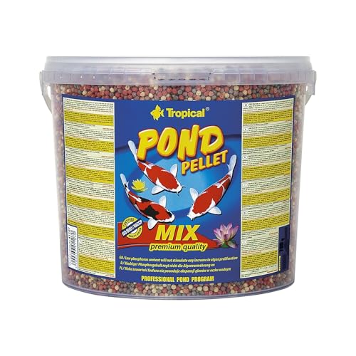 Tropical Pond Pellet Mix, 1er Pack (1 x 5 l) von Tropical