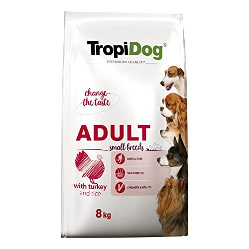 Tropical Premium Hundefutter mit Truthahn und Reis, 1er Pack (1 x 8 kg) von Tropical