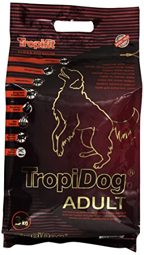 Tropical Super Premium Hundefutter mit Huhn und Lachs, 1er Pack (1 x 3 kg) von TropiDog