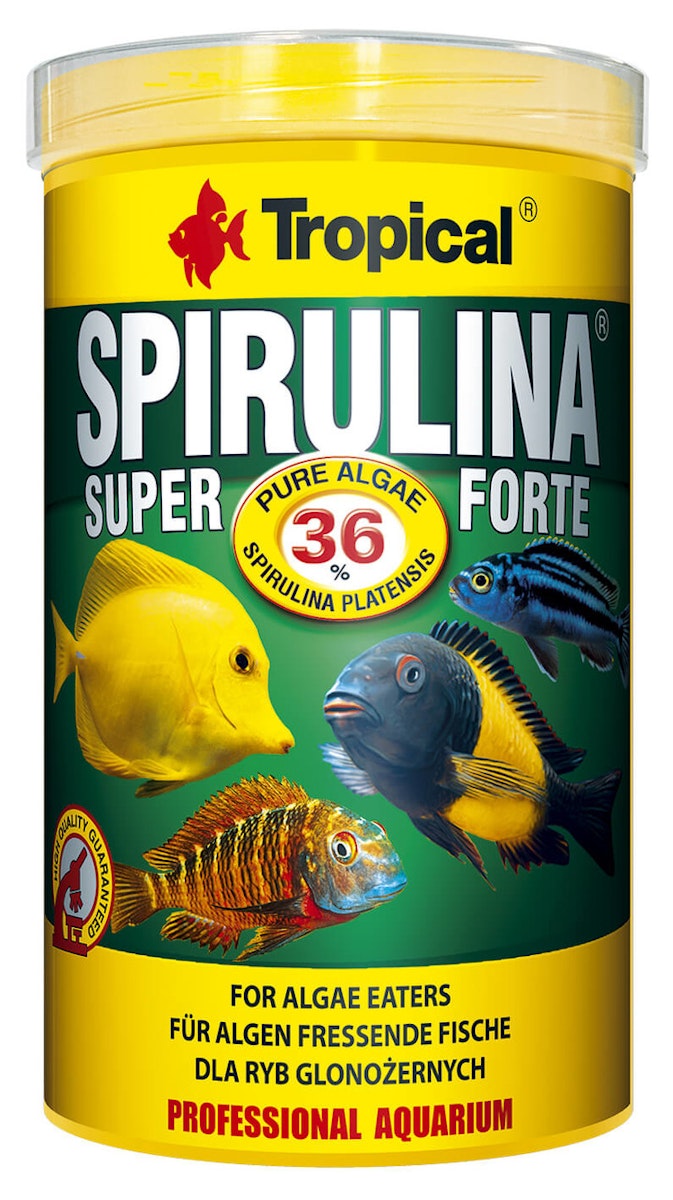 Tropical Super Spirulina Forte 36% Fischfutter von Tropical
