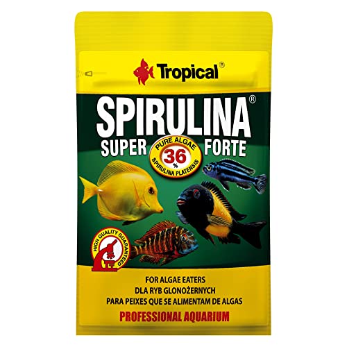 Tropical Super Spirulina Forte 36% Zip Lock (Tütchen), 1er Pack (1 x 12 g) von Tropical