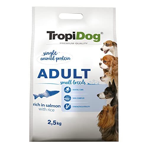Tropical TROPIDOG Premium Adult S Rich IN Salmon 2,5KG Tropical TROPIDOG Premium Adult S Rich IN Salmon 2,5KG von TropiDog