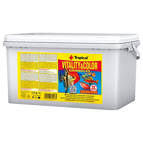 Vitality & Color Granules 5L von Tropical