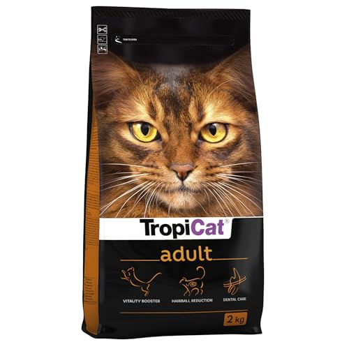 TropiCat Premium Adult 2kg, Natural, 2 kg, 2000 von TropiCat