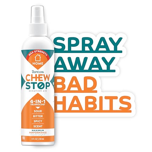 TropiClean Chew Stop Behavior Aid Home Spray, 236 ml von Tropiclean
