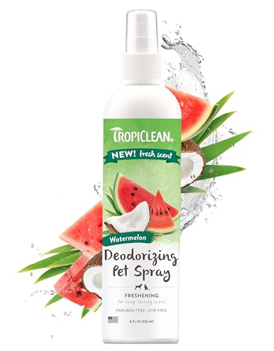 TropiClean Wassermelone Deodorierendes Spray, 236 ml TropiClean Wassermelone Deodorierendes Spray, 236 ml von Tropiclean