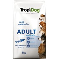 Tropidog Premium Adult Small Lachs - 2 x 8 kg von Tropidog