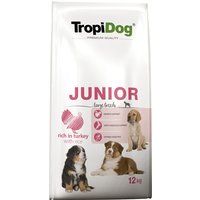 Tropidog Premium Junior Large Truthahn & Reis - 12 kg von Tropidog