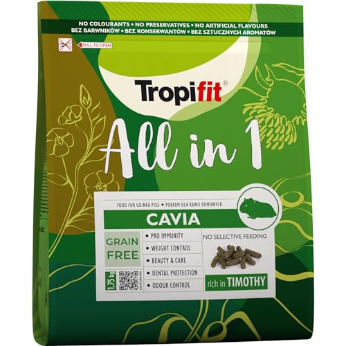 Tropifit All in 1 Cavia - Futter für Kavios (Meerschweinchen) 1,75kg von Tropifit
