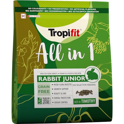 Tropifit All in 1 Rabbit Junior - Jungkaninchenfutter 1,75kg von Tropifit