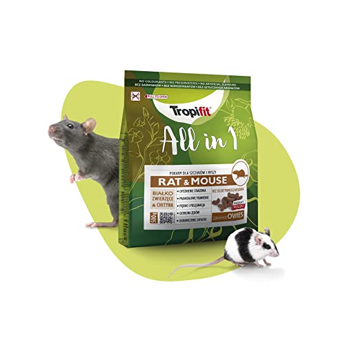 Tropifit All in 1 Rat & Mouse - Ratten- und Mausfutter 500g von Tropifit