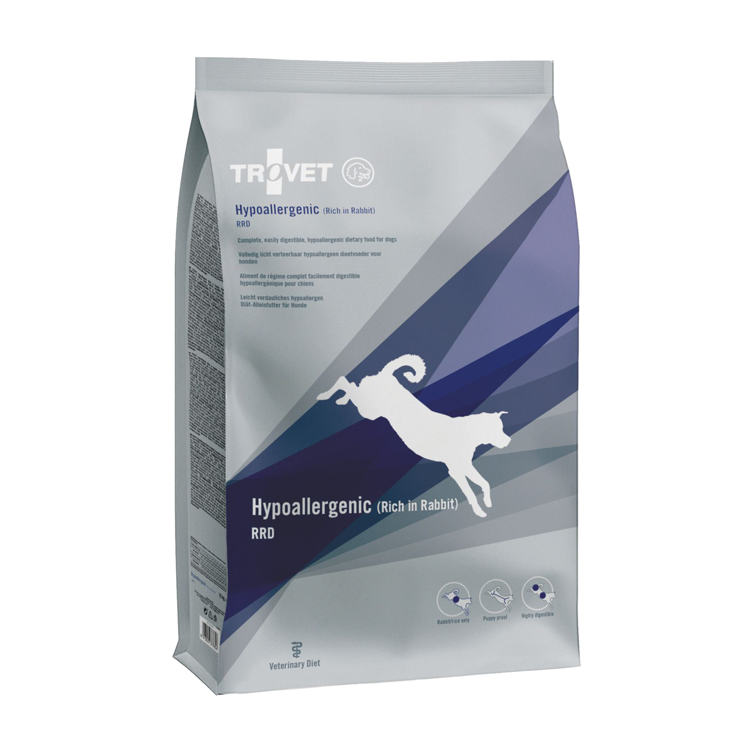 TROVET Hypoallergenic RRD Hundefutter - Kaninchen - 10 kg von Trovet