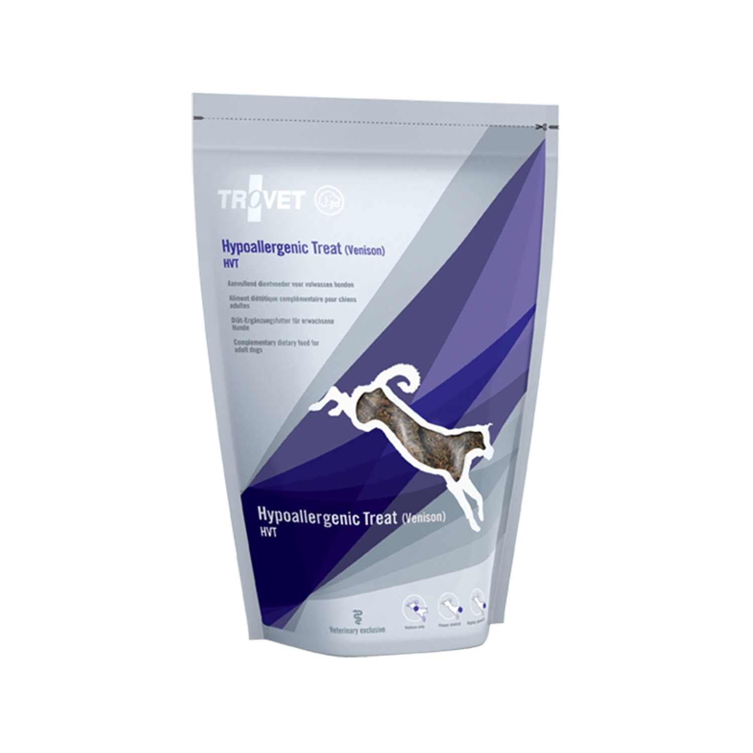 TROVET Hypoallergenic Treats HVT - Tendon (Venison) Hund - 250 g von Trovet