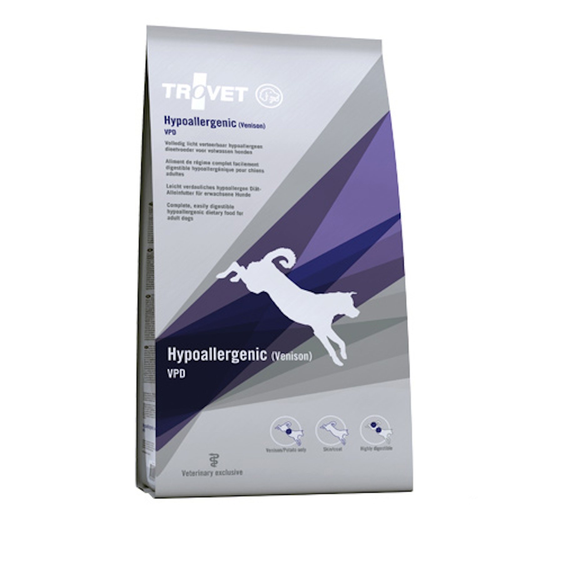 TROVET Hypoallergenic VPD Hundefutter - Venison - 3 kg von Trovet