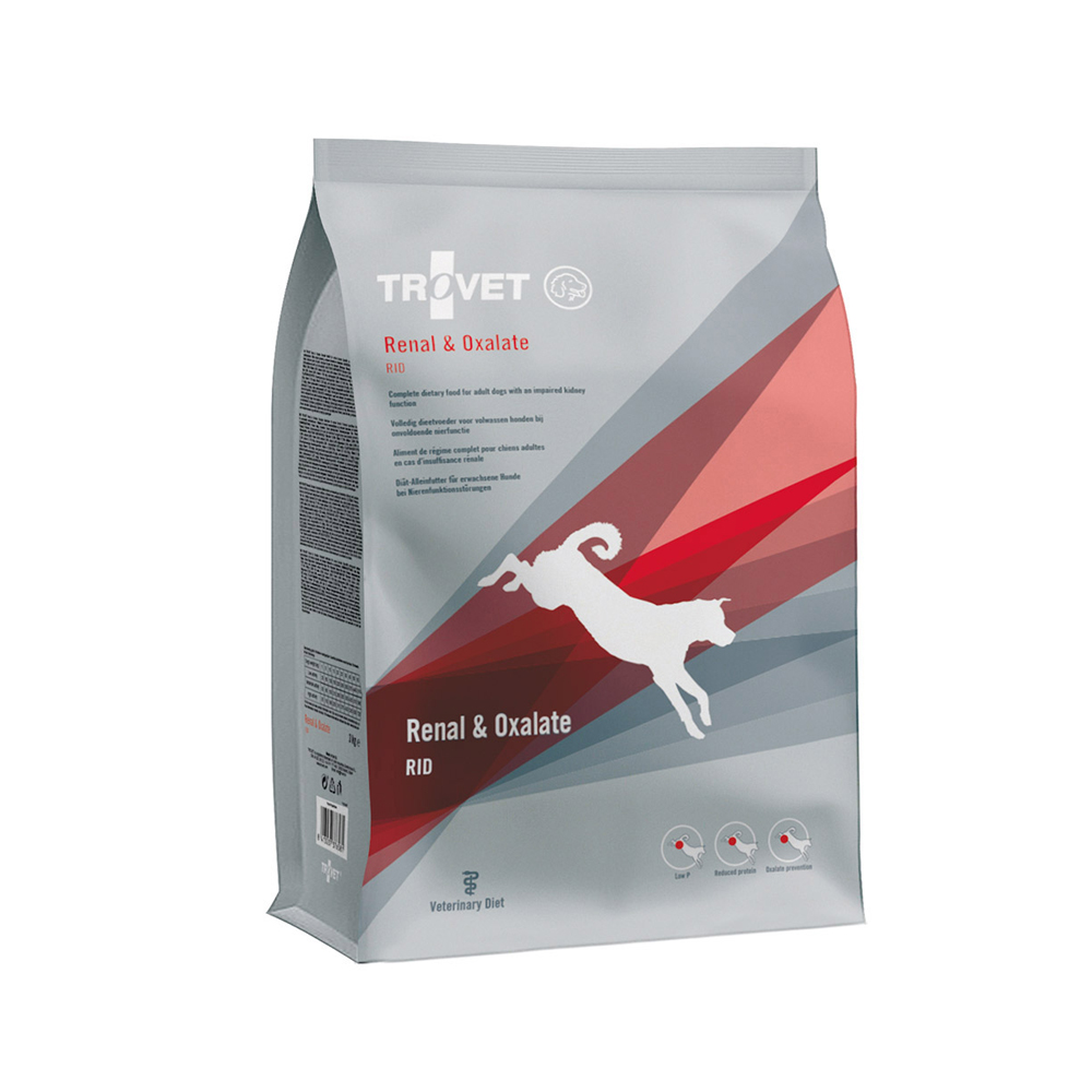 TROVET Renal & Oxalate RID Hund - 12,5 kg + 6 x 400 g Dosen von Trovet