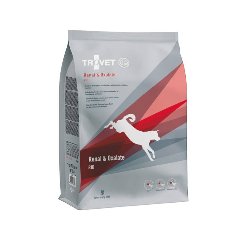 TROVET Renal & Oxalate RID Hund - 12,5 kg + 6 x 400 g Dosen von Trovet