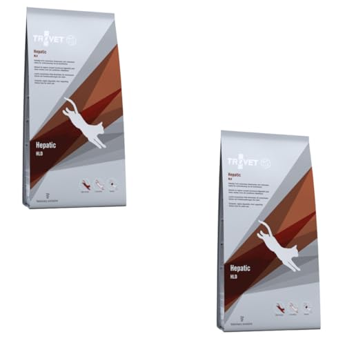 Trovet Hepatic HLD | Doppelpack | 2 x 500 g | Diätalleinfutter für Katzen mit Leberinsuffizienz | Hochwertige Proteine zur Entgegenwirkung eines krankheitsbedingten Muskelabbaus von Trovet